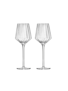 Cullinan White Wine Glasses - modernismdesigns